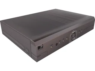 DirecTV Cable Box 3D Model