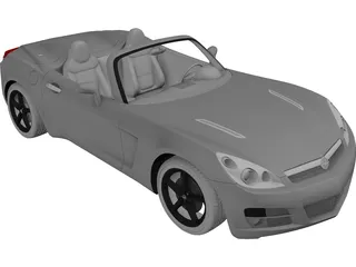 Opel GT (2007) 3D Model