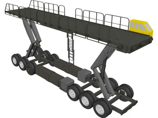 Airport Loader 3D Model