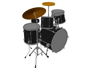 Drum Set 3D Model