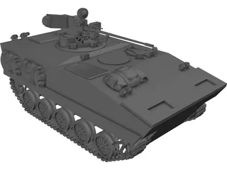 AMX-10P French IVF 3D Model