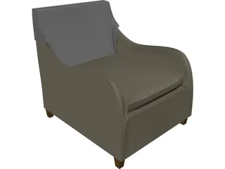 Armchair 3D Model