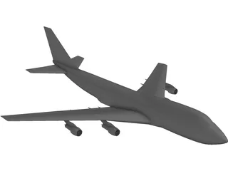 Boeing 747-200 3D Model