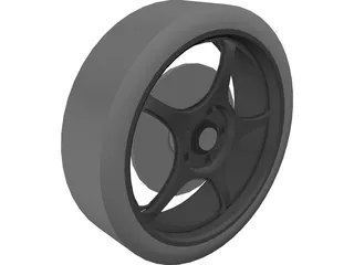 Wheel 3D Model