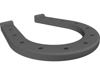 Horse Shoe 3D Model