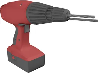 Drill 3D Model