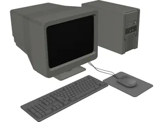 Computer 3D Model