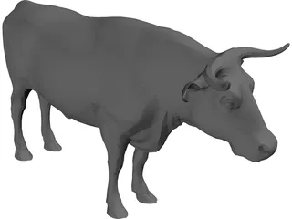 Ox 3D Model