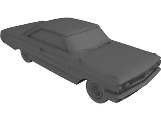 Ford Galaxy (1966) 3D Model