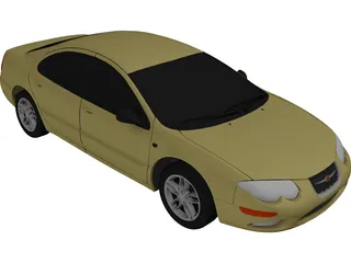 Chrysler 300M (1998) 3D Model