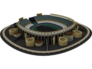 San Diego Stadium 3D Model