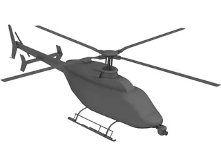 Bell 407 3D Model