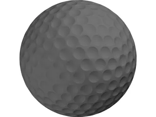 Golf Ball 3D Model