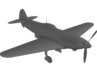 Yakovlev Yak-9 3D Model