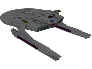 Star Trek Reliant 3D Model