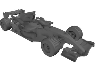 McLaren MP4-21 F1 3D Model