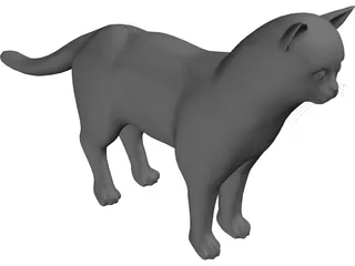 Cat 3D Model