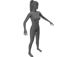 Woman 3D Model