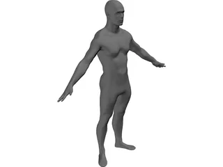 Man European 3D Model