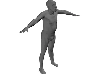 Man Old 3D Model