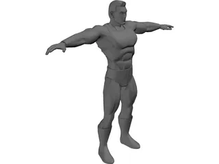 Hero 3D Model