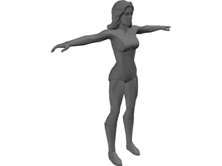 Heroine 3D Model