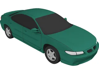 Pontiac Grand Prix (1997) 3D Model