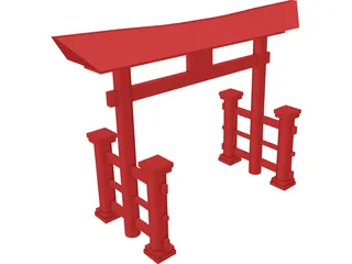 Torii 3D Model