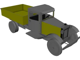 GAZ AA 3D Model