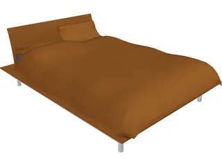 Bed 3D Model