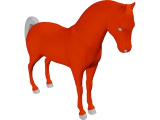 Horse 3D Model