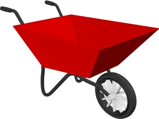 Wheelbarrow 3D Model