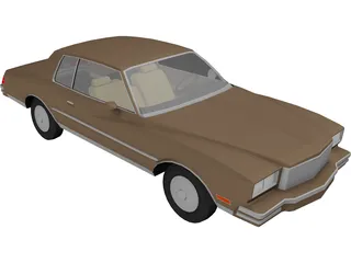 Chevrolet Monte Carlo (1980) 3D Model