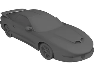 Pontiac Firebird (1996) 3D Model