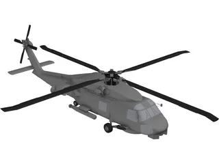 Sikorsky SH-60B Seahawk 3D Model