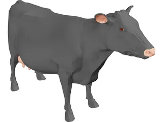 Cow 3D Model