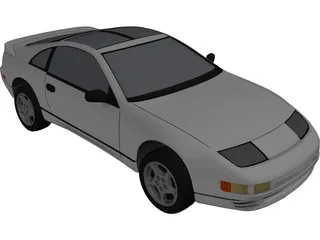 Nissan 300ZX (1993) 3D Model