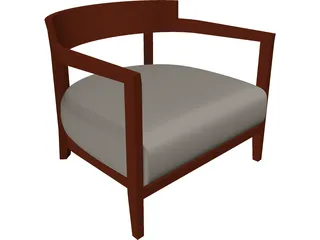 Chair Living Room 3D Model