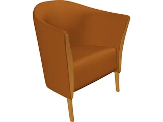 Chair Comfortable 3D Model