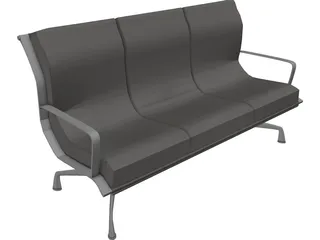 Sofa Lobby 3D Model