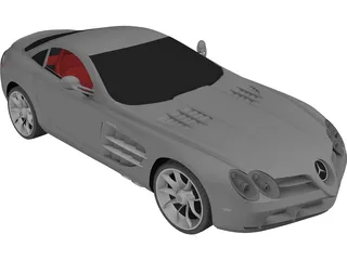 Mercedes-Benz SLR McLaren 3D Model