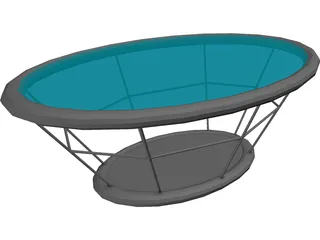 Salon Sehpa 3D Model