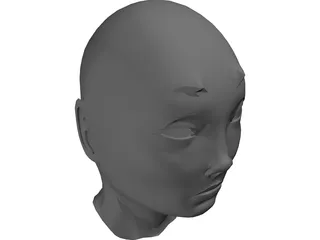 Devil Head 3D Model