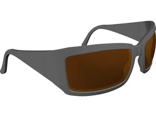 Sunglasses Plastic 3D Model