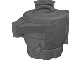 Alternator 3D Model