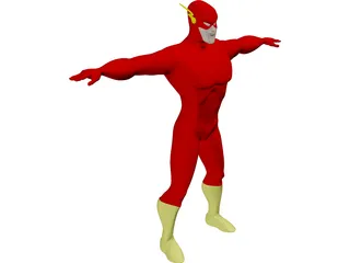 Flash [Justice League] 3D Model