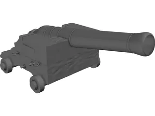 Cannon 3D Model