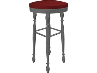 Stool 3D Model