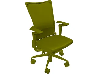 Allsteel Chair 1 3D Model