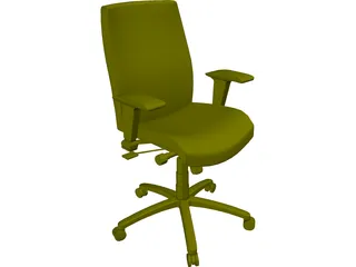 Allsteel Chair 2 3D Model